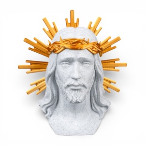 Szent Krisztus falidísz arany dicsfénnyel és töviskoronával � Spirituális otthoni dekoráció, Ünnepi díszek, dekorációk, Húsvéti díszek és dekorációk, Húsvéti asztaldíszek, Mindenmás, MESKA