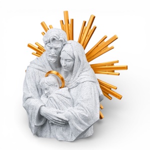 Szent Család fali és asztali dísz arany dicsfénnyel � Az összetartozás és a szeretet szimbóluma - ünnepi díszek, dekorációk - húsvéti díszek és dekorációk - húsvéti asztaldíszek - Meska.hu