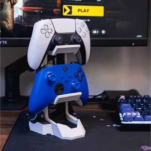 Command Sync Dupla Kontroller Állvány � Futurisztikus Gamer Asztal Rendszerező - otthon & életmód - dekoráció - dísztárgy - Meska.hu