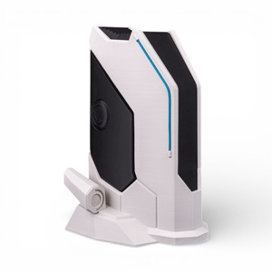 Signal Station Gamer Fejhallgató Állvány � Futurisztikus Asztali Headset Dokkoló - otthon & életmód - dekoráció - dísztárgy - Meska.hu