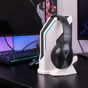 Signal Station Gamer Fejhallgató Állvány � Futurisztikus Asztali Headset Dokkoló - otthon & életmód - dekoráció - dísztárgy - Meska.hu