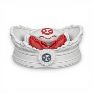 Rák csillagjegy asztali dísz � gondoskodást sugárzó horoszkóp szobor talapzattal - Meska.hu