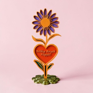 Személyre szabható örök gerbera asztali dísz Anyák napjára - Meska.hu