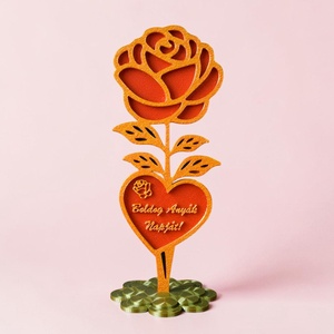 Személyre szabható klasszikus örök rózsa asztali dísz Anyák napjára, Otthon & Életmód, Virágdekoráció, Virágdíszek, Asztali virágdísz, Mindenmás, MESKA