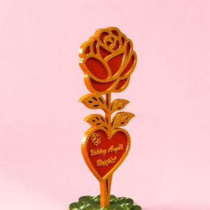 Személyre szabható klasszikus örök rózsa asztali dísz Anyák napjára - otthon & életmód - virágdekoráció - virágdíszek - asztali virágdísz - Meska.hu