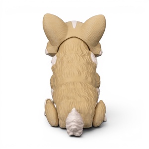 Willow, a mosolygós corgi flexi figura labdával a szájában - játék & sport - plüssállat & játékfigura - kutya - Meska.hu