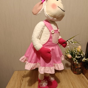 Bárányka - játék & sport - plüssállat & játékfigura - plüss bárány - Meska.hu