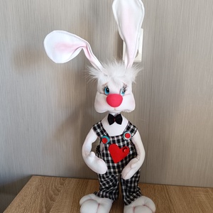 Nyuszi fiú  - játék & sport - plüssállat & játékfigura - nyuszi - Meska.hu