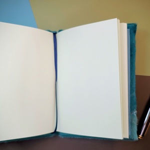 Szőrmók bőrkötsű napló A6 - otthon & életmód - papír, írószer - jegyzetfüzet & napló - Meska.hu