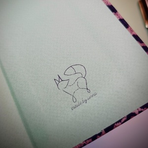 Tigris mintás bőrkötsű napló A6 - otthon & életmód - papír, írószer - jegyzetfüzet & napló - Meska.hu