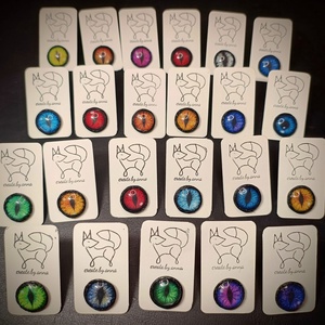 Szemes kitűző - ékszer - kitűző és bross - Meska.hu