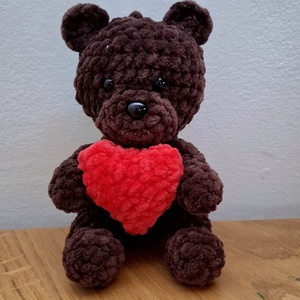 Mini valentín napi maci - Meska.hu