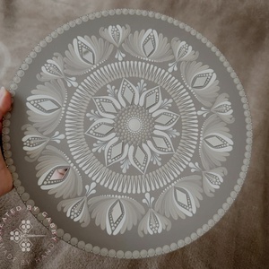 Mandala natúr színben , Otthon & Életmód, Dekoráció, Spiritualitás, Mandala, , MESKA