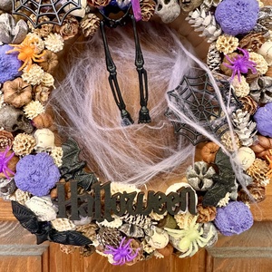 Halloweeni csontváz kopogtato - Meska.hu