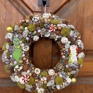 Grincs karácsonya - karácsony - karácsonyi lakásdekoráció - karácsonyfa, grincsfa - Meska.hu