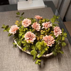 Tavaszi kosárka - otthon & életmód - virágdekoráció - virágdíszek - asztali virágdísz - Meska.hu