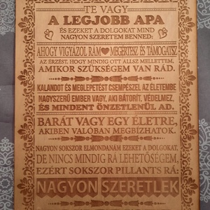 Legjobb Apa fatáblácska - Meska.hu