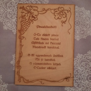Fatáblácska, Pinceköszöntő - Meska.hu