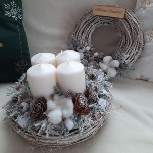 Jeges ébredés adventi szett - Meska.hu