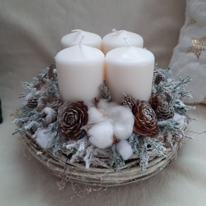 Jeges ébredés adventi szett - karácsony - adventi díszek - adventi asztaldísz - Meska.hu