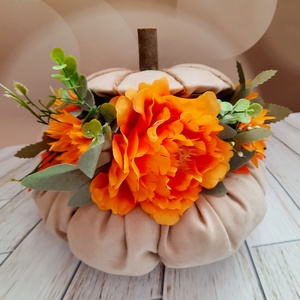 Textiltök virágokkal  - otthon & életmód - dekoráció - asztal és polc dekoráció - asztaldísz - Meska.hu Textiltök virágokkal  - otthon & életmód - dekoráció - asztal és polc dekoráció - asztaldísz - Meska.hu