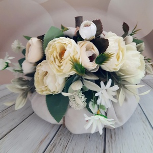 Textiltök virágokkal  - otthon & életmód - dekoráció - asztal és polc dekoráció - asztaldísz - Meska.hu Textiltök virágokkal  - otthon & életmód - dekoráció - asztal és polc dekoráció - asztaldísz - Meska.hu