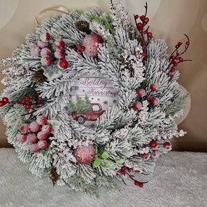 Adventi kopogtató Hello tél - Meska.hu