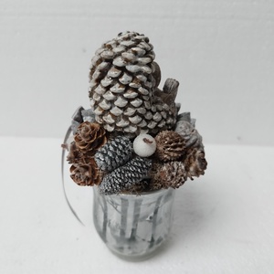 Sünis karácsonyi dísz - karácsony - karácsonyi lakásdekoráció - karácsonyi lakásdíszek - Meska.hu