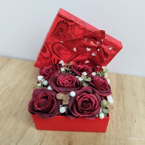 Valentin napi virágdoboz  - Meska.hu