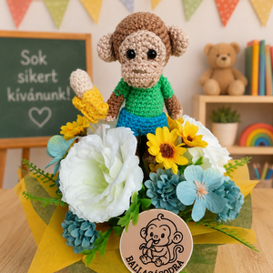 Fiús ballagási kész csokrok (ovis, bölcsis)  - Meska.hu