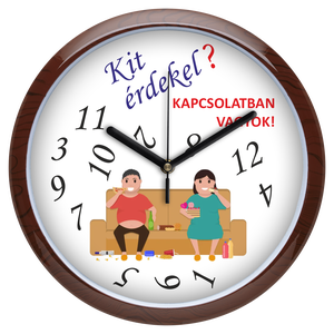 Falióra pároknak, 30 cm - otthon & életmód - dekoráció - fali és függő dekoráció - falióra & óra - Meska.hu