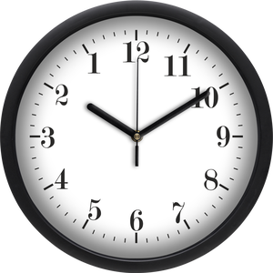 Visszafelé járó falióra, 30 cm, Otthon & Életmód, Dekoráció, Fali és függő dekoráció, Falióra & óra, Mindenmás, MESKA