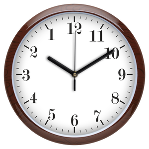 Visszafelé járó falióra, 30 cm - otthon & életmód - dekoráció - fali és függő dekoráció - falióra & óra - Meska.hu