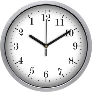 Visszafelé járó falióra, 30 cm - otthon & életmód - dekoráció - fali és függő dekoráció - falióra & óra - Meska.hu