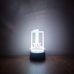 Esküvői asztalszám dekorlámpa, Esküvő, Dekoráció, Asztaldísz, Fotó, grafika, rajz, illusztráció, Gravírozás, pirográfia, MESKA