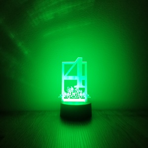 Esküvői asztalszám dekorlámpa - esküvő - dekoráció - asztaldísz - Meska.hu