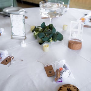 Esküvői ültető � bambusz poháralátét - esküvő - meghívó & kártya - ültetési rend - Meska.hu