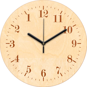 Gravírozott visszafelé járó falióra, Otthon & Életmód, Dekoráció, Fali és függő dekoráció, Falióra & óra, Mindenmás, MESKA