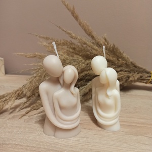 Szerelmes pár gyertya, Kellékek & szerszámok, Dekorációs kellékek, Dekorációs gyertya, Gyertya-, mécseskészítés, MESKA