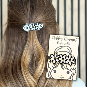 Nőnapi hajcsat ajándék lányoknak  - ruha & divat - hajdísz & hajcsat - hajcsat & hajtű - Meska.hu