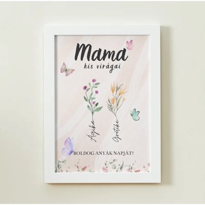 Anyáknapi köszöntő, Otthon & Életmód, Dekoráció, Kép & Falikép, Poszter, Fotó, grafika, rajz, illusztráció, MESKA