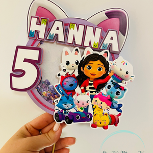 Gabi babaháza tortabeszúró - esküvő - dekoráció - sütidísz - Meska.hu