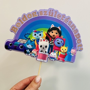 Gabi babaháza �Boldog Születésnapot� tortabeszúró - Meska.hu