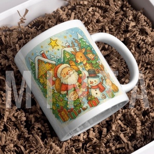 Karácsonyi bögre, Otthon & Életmód, Konyhafelszerelés, tálalás, Tálalás, Bögre & Csésze, Kerámia, MESKA