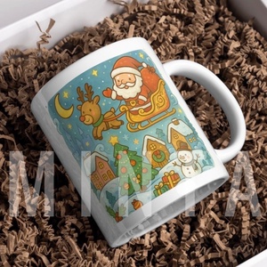 Karácsonyi bögre, Otthon & Életmód, Konyhafelszerelés, tálalás, Tálalás, Bögre & Csésze, Kerámia, MESKA