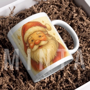 Karácsonyi bögre - Mikulásos, Otthon & Életmód, Konyhafelszerelés, tálalás, Tálalás, Bögre & Csésze, Kerámia, MESKA