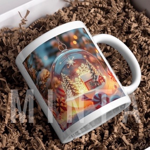 Karácsonyi bögre - Karácsonyi dísz, Otthon & Életmód, Konyhafelszerelés, tálalás, Tálalás, Bögre & Csésze, Kerámia, MESKA