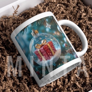 Karácsonyi bögre - Karácsonyi dísz, Otthon & Életmód, Konyhafelszerelés, tálalás, Tálalás, Bögre & Csésze, Kerámia, MESKA