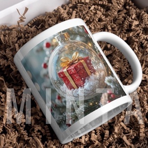 Karácsonyi bögre - Karácsonyi dísz, Otthon & Életmód, Konyhafelszerelés, tálalás, Tálalás, Bögre & Csésze, Kerámia, MESKA