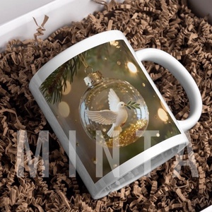 Karácsonyi bögre - Karácsonyi dísz, Otthon & Életmód, Konyhafelszerelés, tálalás, Tálalás, Bögre & Csésze, Kerámia, MESKA